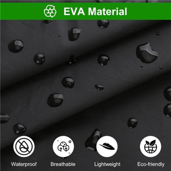NVioAsport Rain Ponchos for Adults, Reusable Lightweight Rain Coat for Men and W - Picture 4 of 7